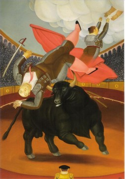 Artworks by 350 Famous Artists Painting - The Death of Luis Chalet Fernando Botero